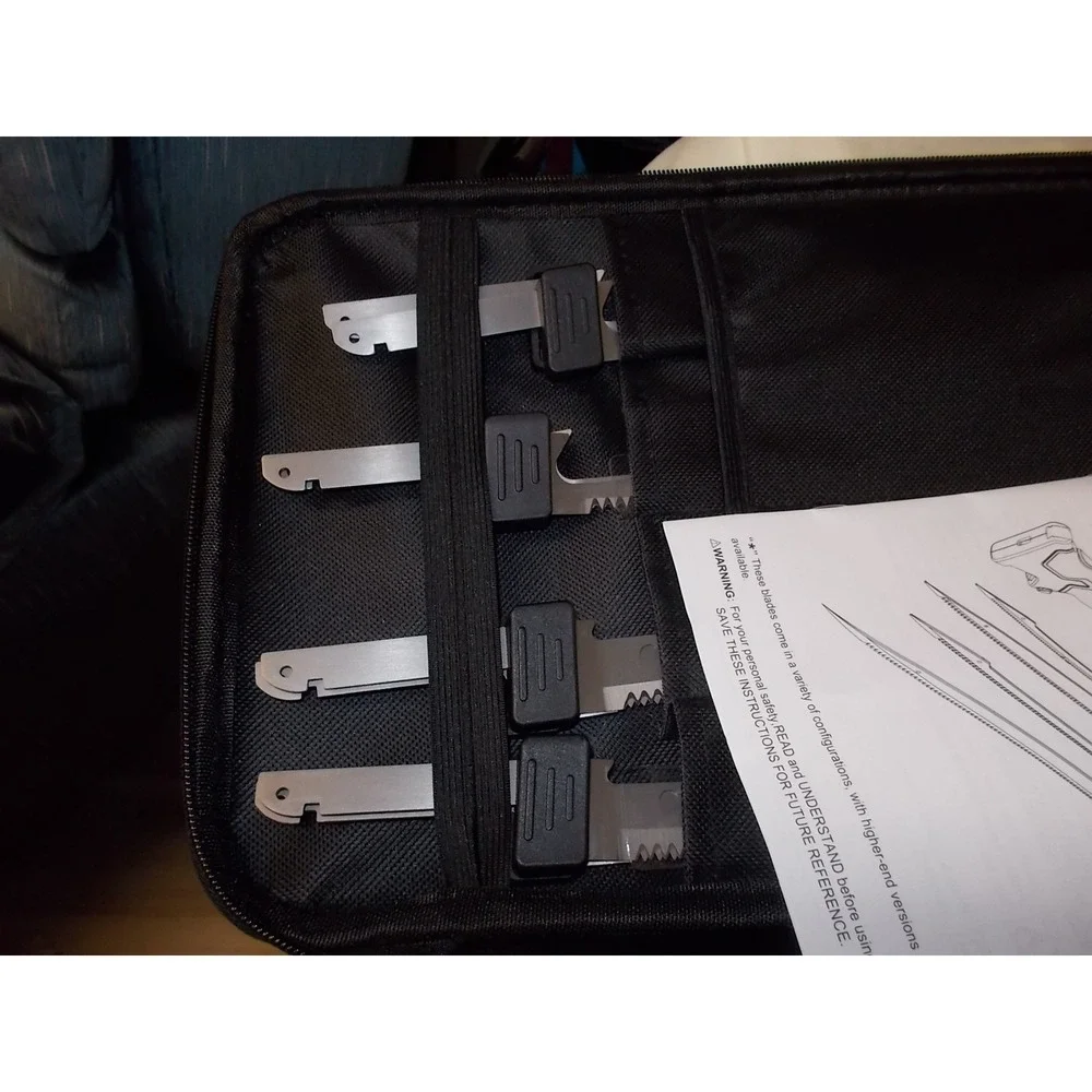 Kaitnax Cordless Electric Fillet Knife Set 12V Lithium-Ion 2 Batteries DWK-YD-01